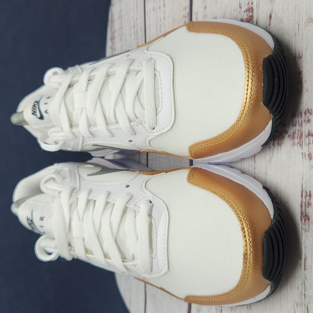 Nike | NEW Air Max SC White‎ Metallic Sneakers CW4554-107 Women's 9 - Picture 5 of 11